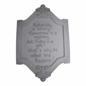 PLAQUE: YESTERDAY