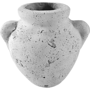 BELL WALL POT GREY RUSTIC SMALL